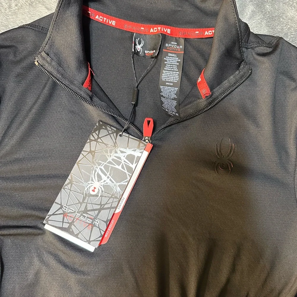 Spyder Active Mens Long‎ Sleeve Pullover